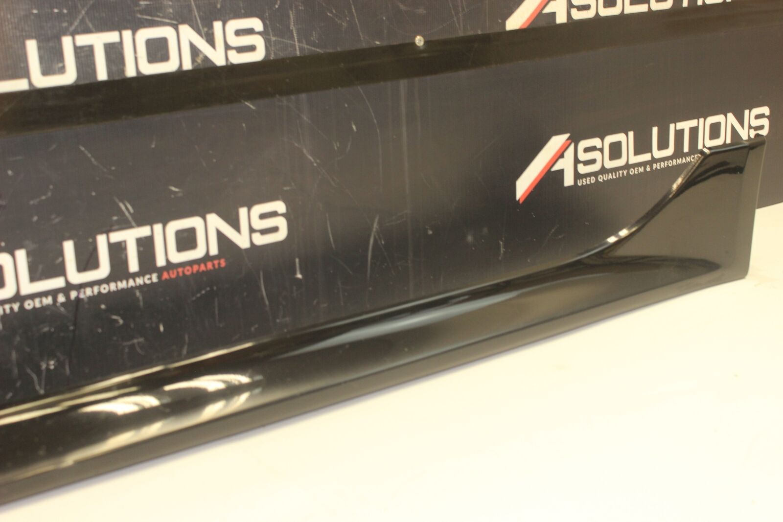 09-15 MITSUBISHI LANCER RALLIART OEM LH DRIVER EXTERIOR MOULDING SIDE SKIRT