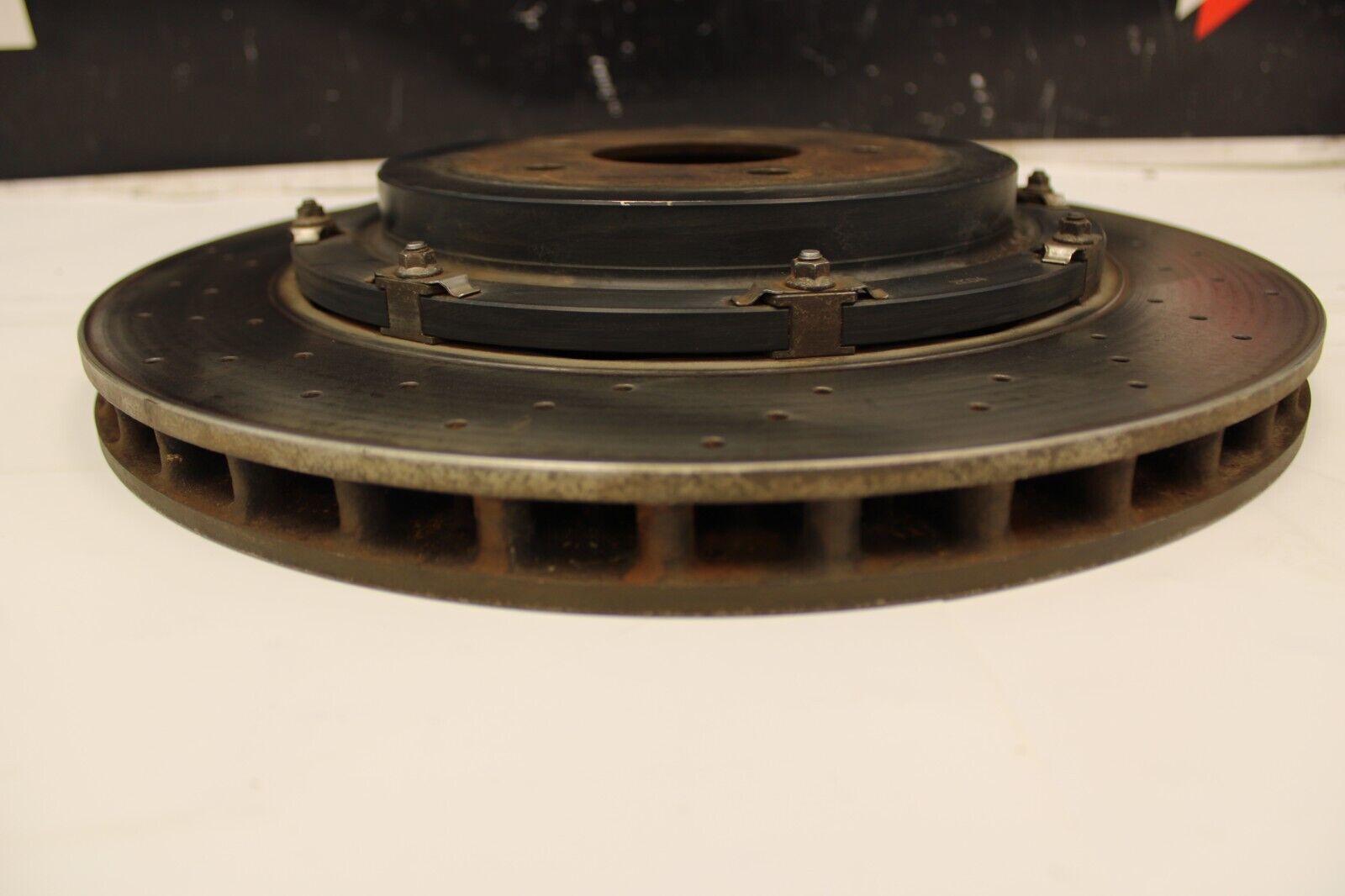 2010 NISSAN GT-R R35 PREMIUM VR38 3.8L OEM REAR BRAKE ROTOR