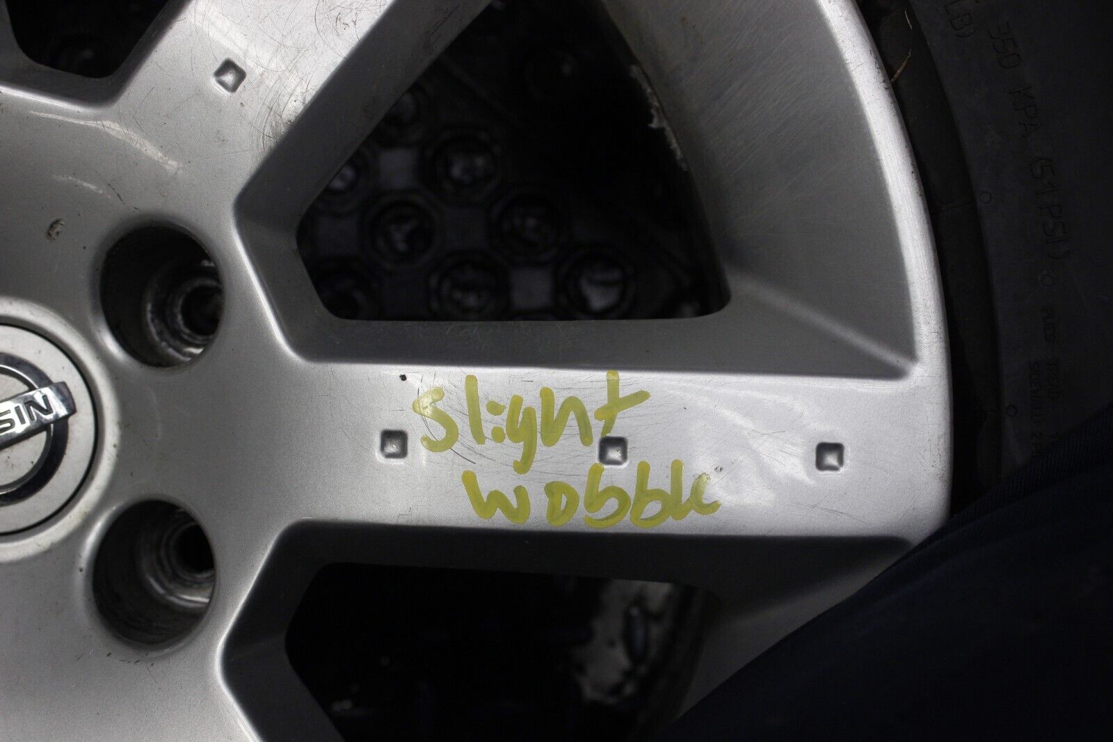 Nissan 350Z 2003 2004 2005 17" Factory OEM Wheel Rims 7 SPOKE