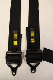 OMP Italy Saloon Endurance 6-point Safety Belts black Expired 2021