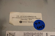 09-19 Nissan 370Z AM FM CD Radio Receiver Climate Unit OEM PP-3092L