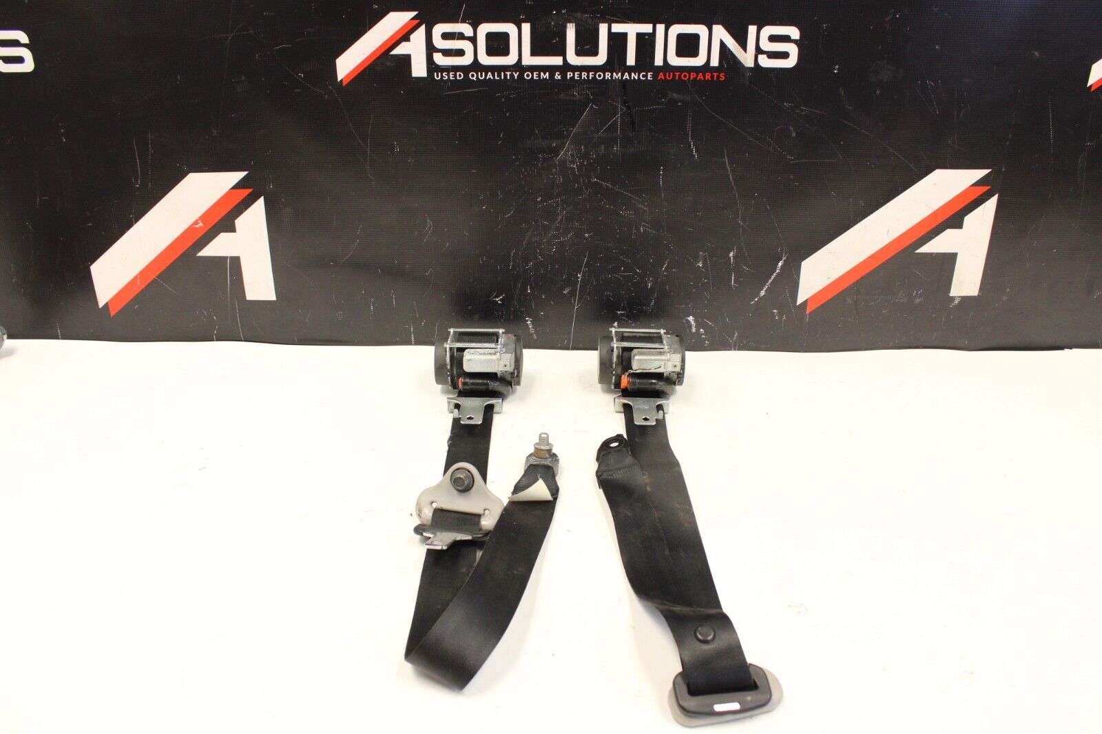 2007-2009 MAZDA MAZDASPEED 3 MS3 TURBO FRONT LH +RH SEAT BELT SET ASSEMBLIES