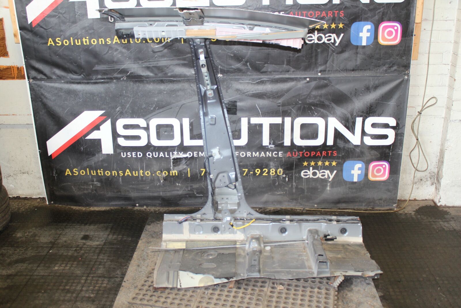 Mitsubishi Evolution Evo 8 9 Driver Right LH B Pillar Cut OEM