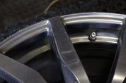 NISSAN 20x10.5 GTR R35 REAR ALLOY WHEEL RIM GREY OEM