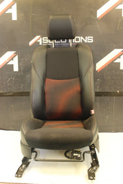 2010-2013 Mazdaspeed3 Front Right Passenger Bucket Seat Black Red Cloth/Leather