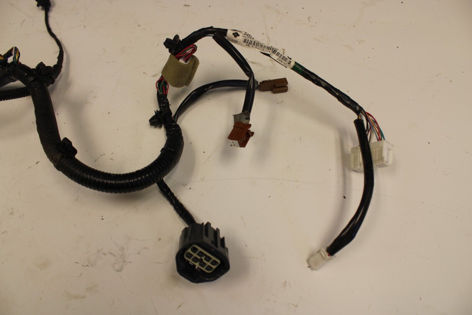 2009 NISSAN GTR R35 AWD FACTORY RH PASSENGER DOOR WIRE HARNESS ASSY VR38