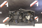 08 - 15 Mitsubishi Lancer Evo X MR Ralliart Radiator Condenser Fan Assembly OEM