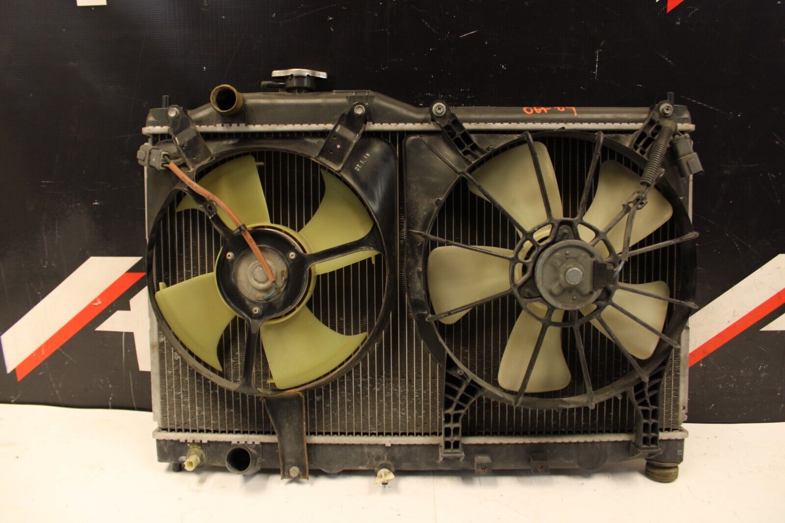 2006-2008 HONDA S2000 AP2 OEM RADIATOR W/ COOLING FANS