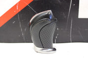 2009 2010 NISSAN GT-R GTR R35 VR38 OEM BLACK LEATHER CHROME SHIFT KNOB