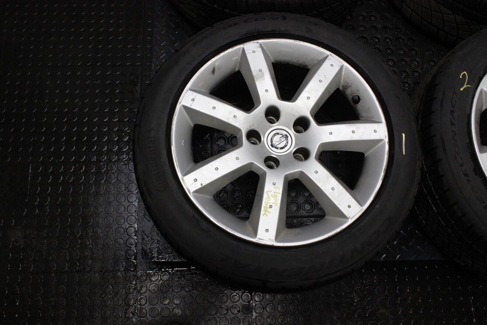 Nissan 350Z 2003 2004 2005 17" Factory OEM Wheel Rims 7 SPOKE