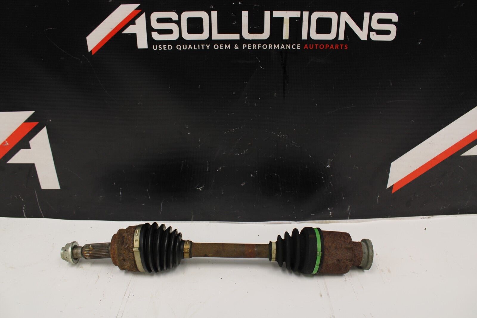 2012 MITSUBISHI LANCER RALLIART 4B11T OEM LH DRIVER FRONT AXLE SHAFT AXLE