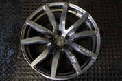 NISSAN 20x10.5 GTR R35 REAR ALLOY WHEEL RIM GREY OEM