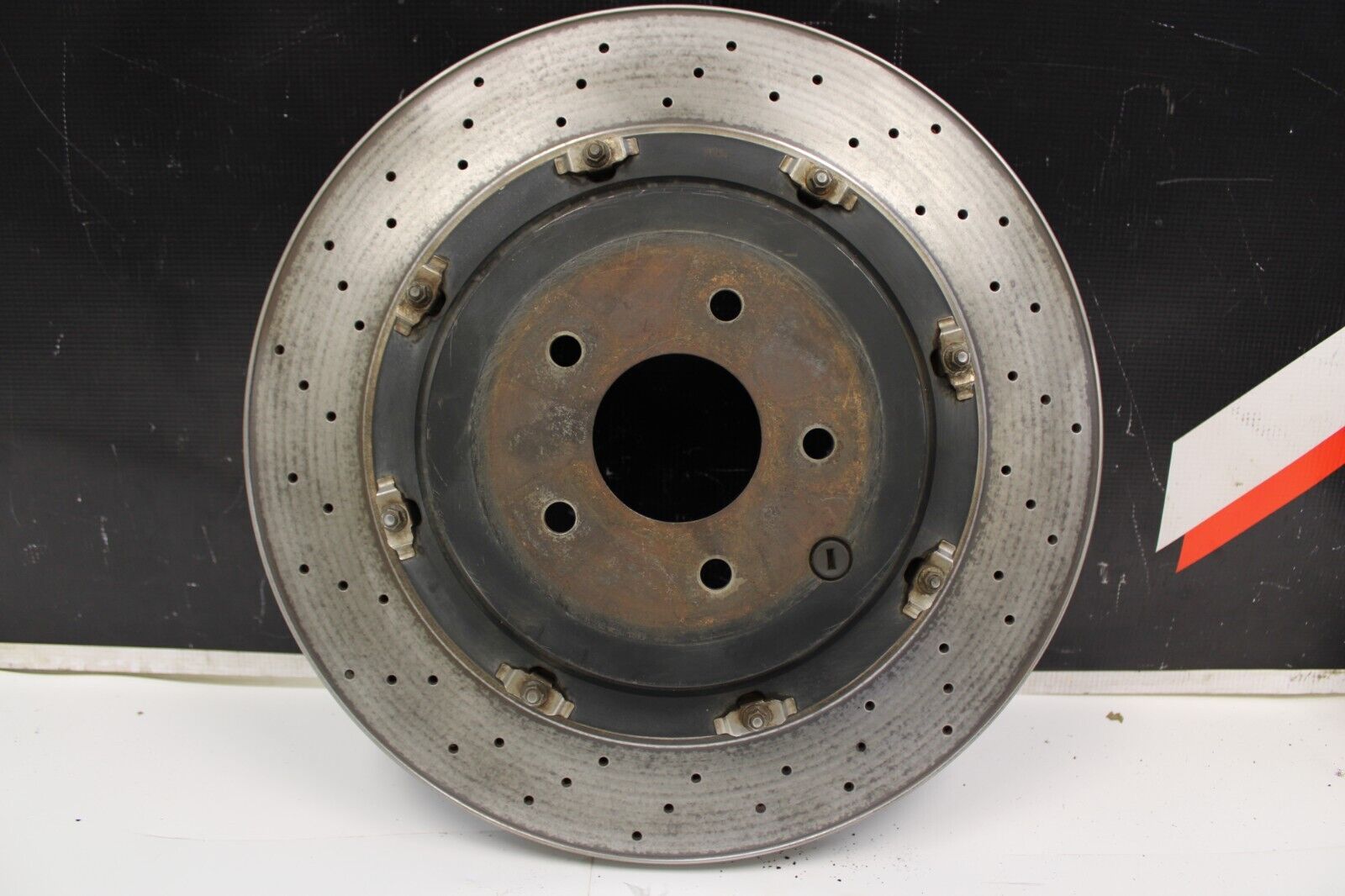 2010 NISSAN GT-R R35 PREMIUM VR38 3.8L OEM REAR BRAKE ROTOR