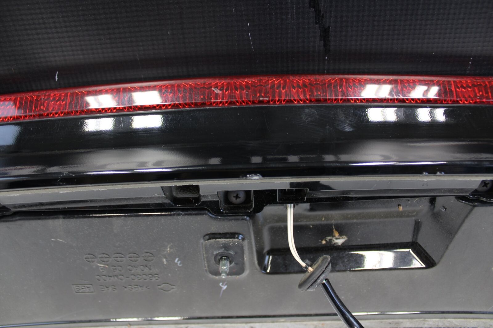 2007 Infiniti G35 OEM Wing Black