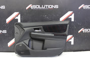 2015-2019 Subaru WRX STI Door Panel Trim Cover Front Passenger RH OEM 15-19