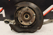 08-15 Mitsubishi Evo X Rear Right Knee Control Spindle Knuckle Pass Complete