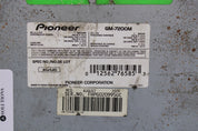 Pioneer GM-7200M Mono subwoofer amplifier
