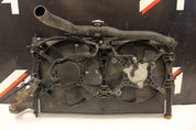 08 - 15 Mitsubishi Lancer Evo X MR Ralliart Radiator Condenser Fan Assembly OEM