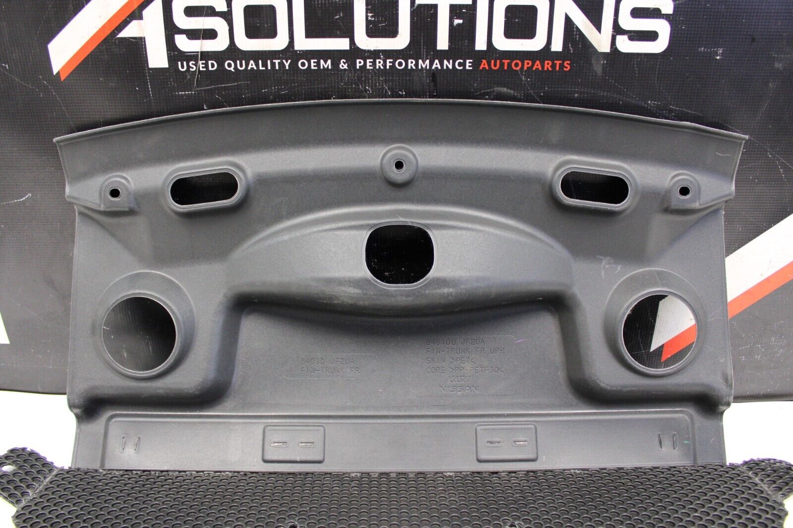 2010 Nissan R35 GTR GT-R Interior Trunk Finish Cover Panel