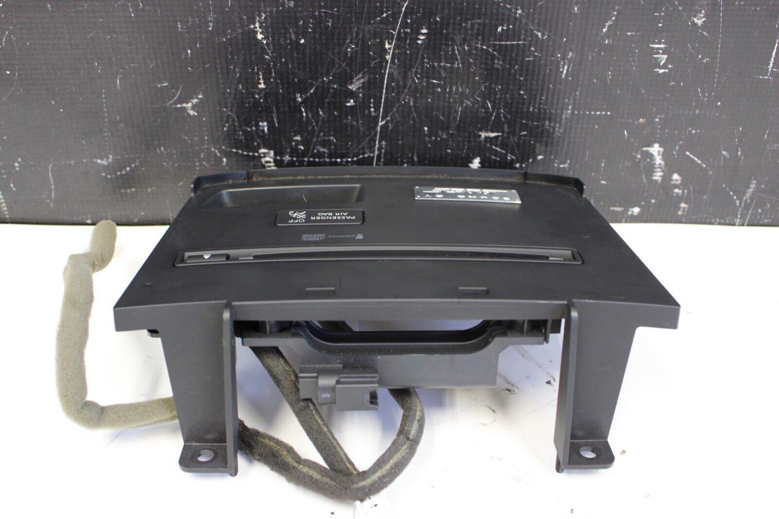 2009 NISSAN GT-R GTR R35 VR38 3.8L AWD OEM BOSE RADIO CD PLAYER COVER