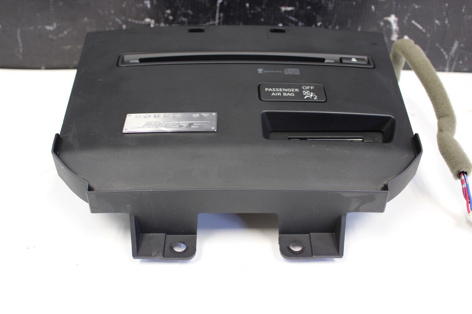 2009 NISSAN GT-R GTR R35 VR38 3.8L AWD OEM BOSE RADIO CD PLAYER COVER