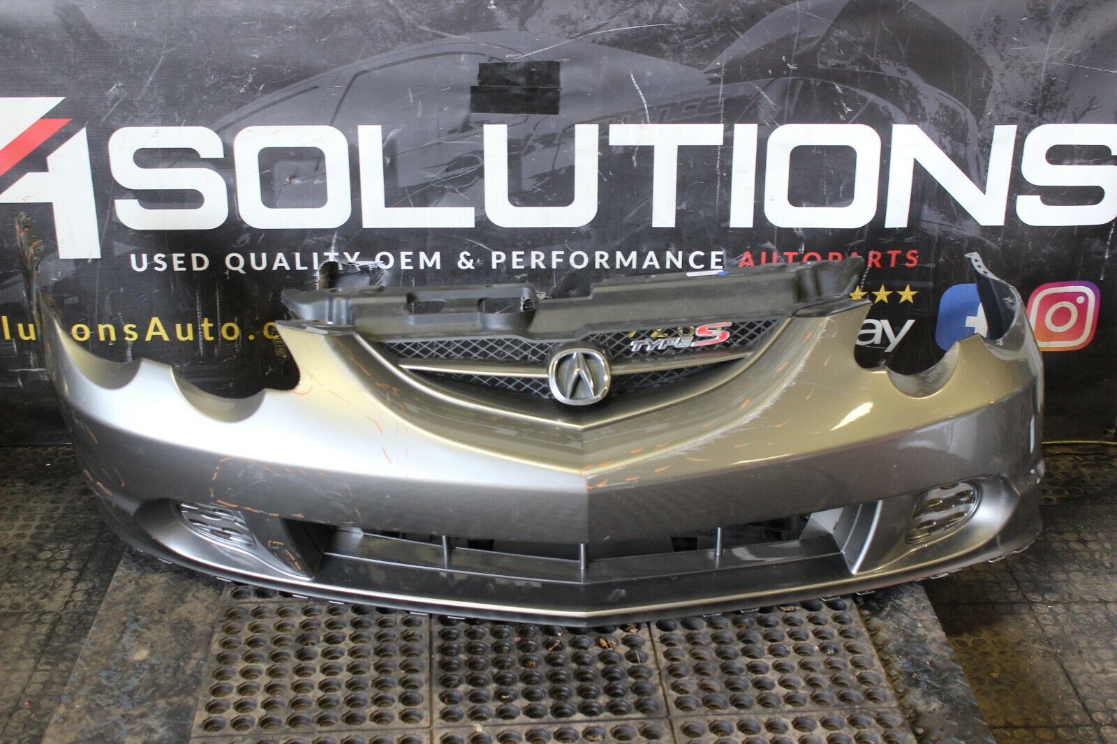OEM 2002 2003 2004 ACURA RSX TYPE S FRONT BUMPER