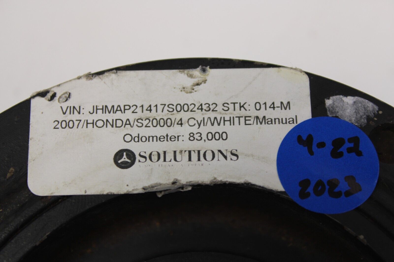 HONDA Genuine OEM S2000 Crank Pulley 13810-PCX-003