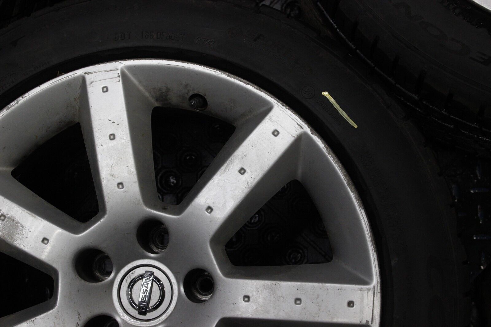 Nissan 350Z 2003 2004 2005 17" Factory OEM Wheel Rims 7 SPOKE