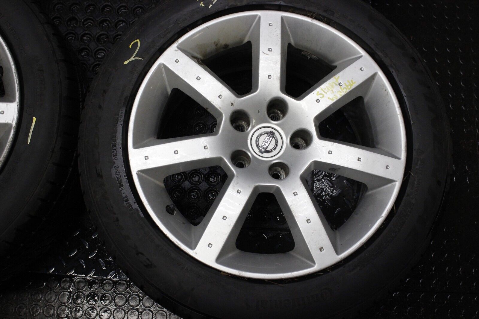 Nissan 350Z 2003 2004 2005 17" Factory OEM Wheel Rims 7 SPOKE