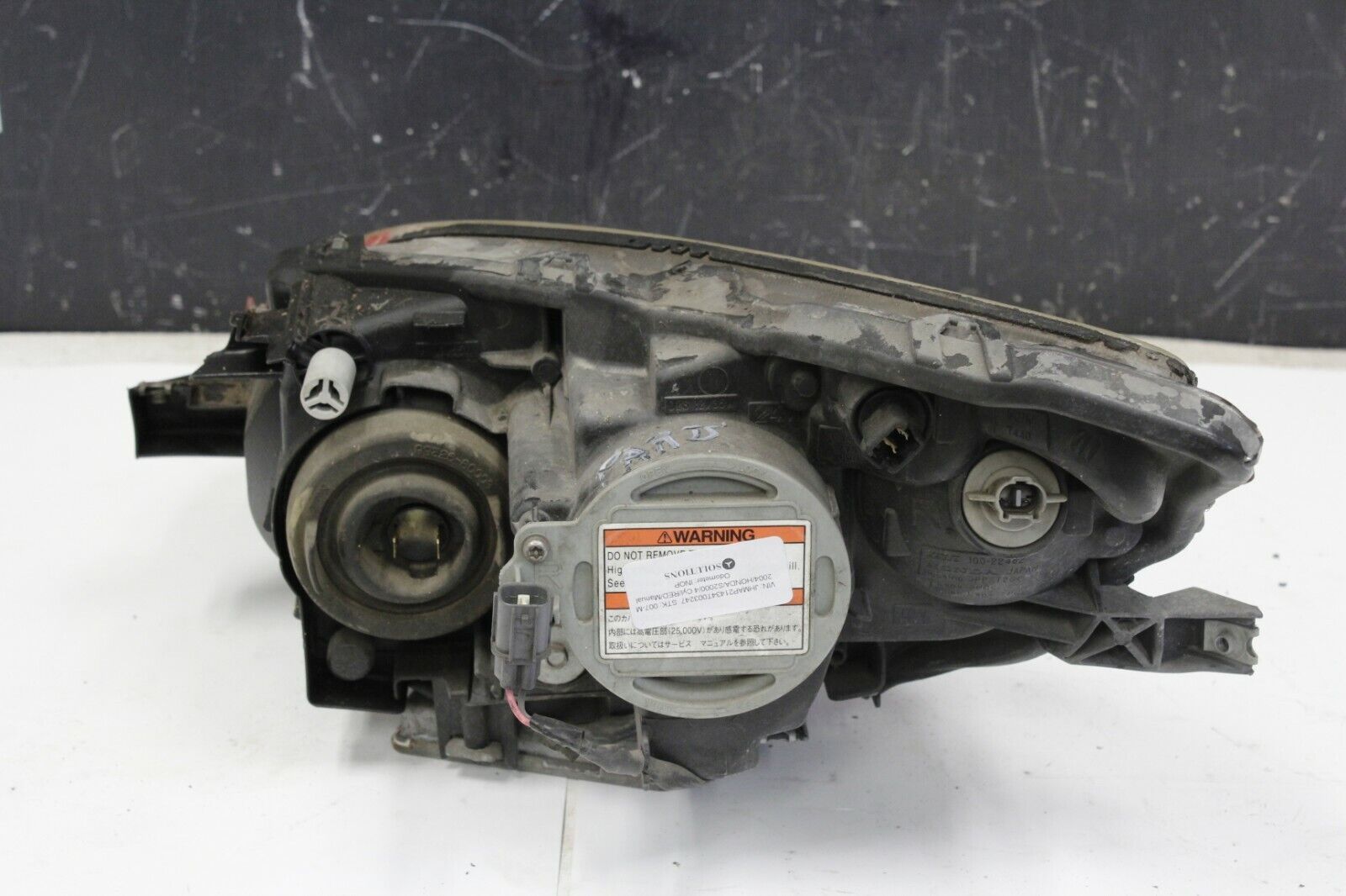 04-09 Honda S2000 Headlight Passenger Right Head Lamp Light NO BALLAST