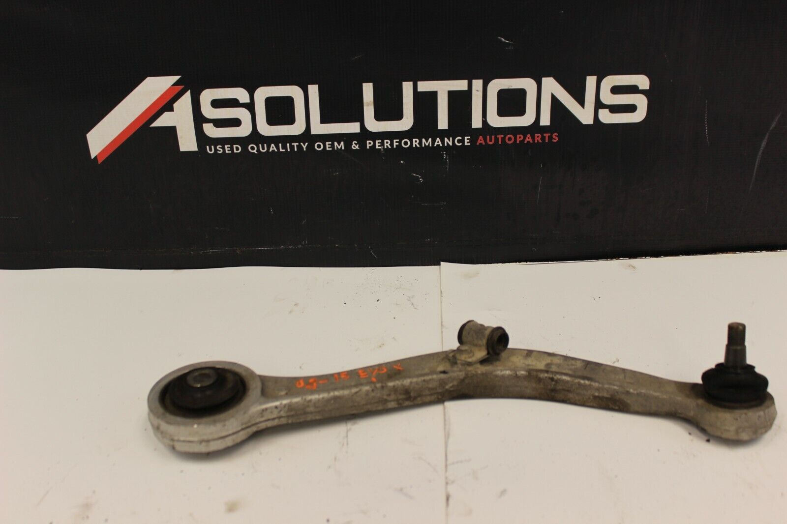 08-15 Mitsubishi Evolution X Rear Left Trailing Control Arm Driver Side OEM