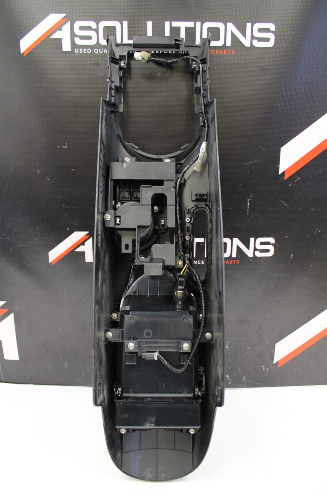 2009-19 Nissan 370Z OEM Black Center Console Armrest Trim Bezel Panel & Cup
