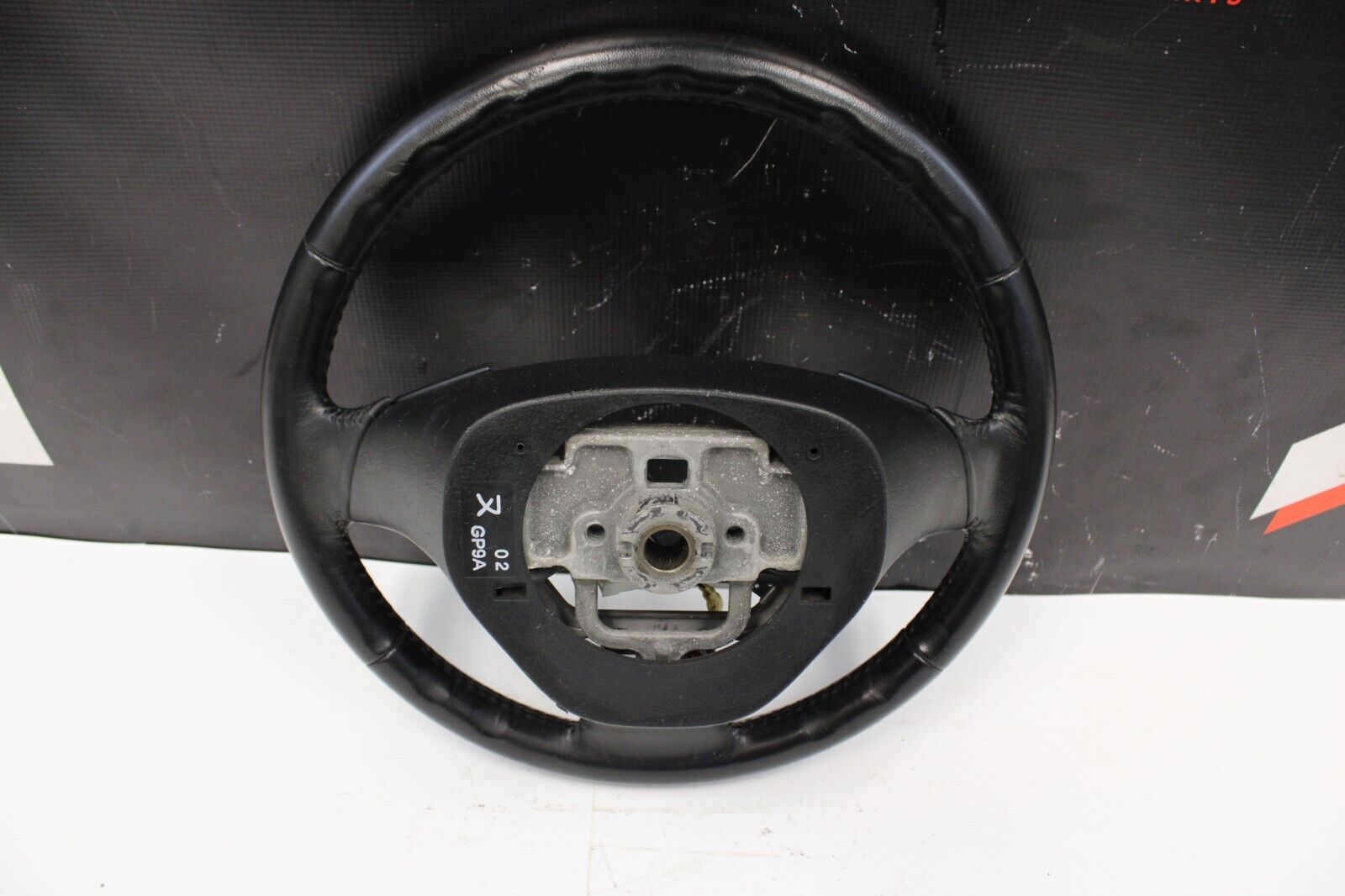 2006-2007 MAZDASPEED6 MAZDASPEED 6 MS6 OEM BLACK LEATHER STEERING WHEEL
