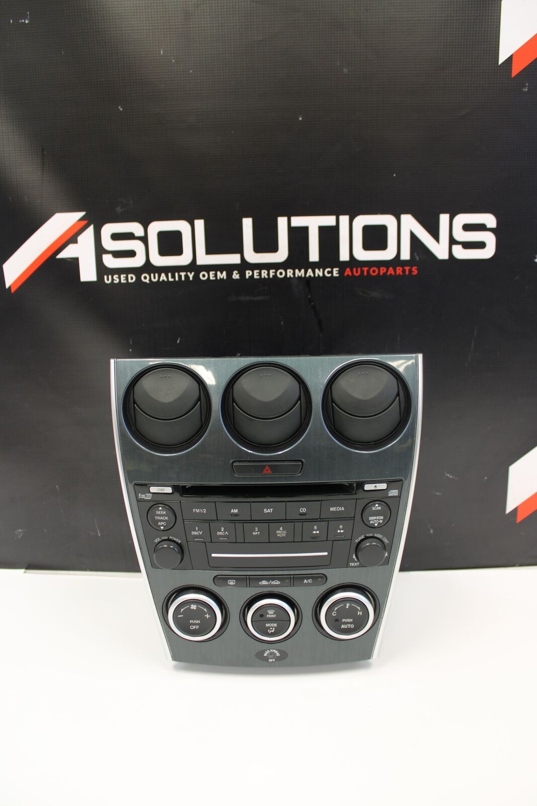 2006-2007  MAZDASPEED 6 MAZDA SPEED 6 RADIO STEREO 6 DISC CD PLAYER w/AC CONTROL