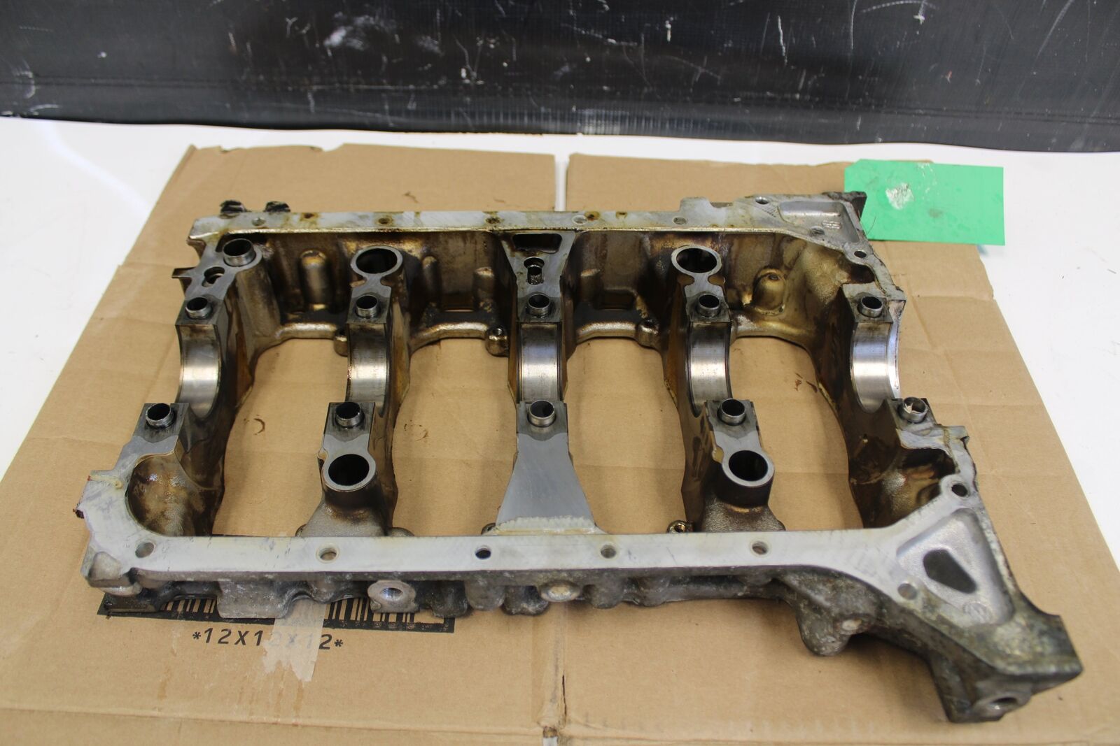 04 Acura RSX Type-S Engine Lower Block Girdle Main Bearing Crankshaft K20Aa