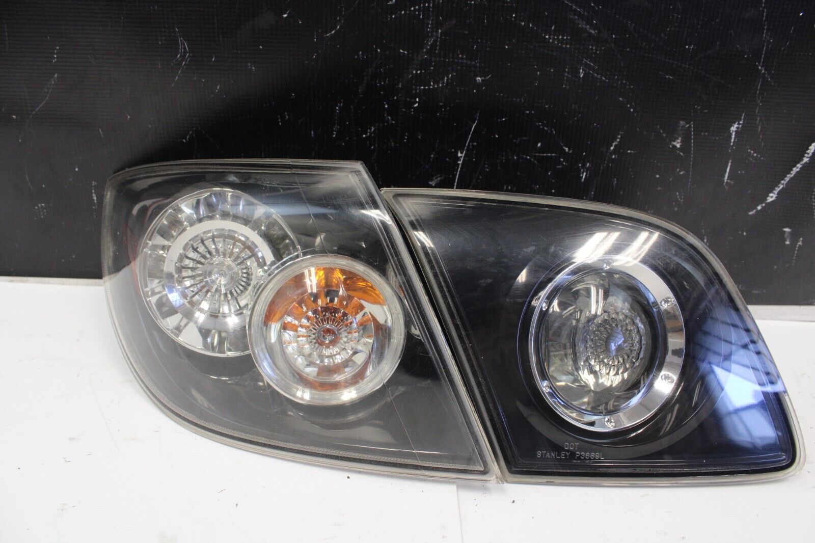 2007-2009 Mazdaspeed3 Mazdaspeed 3 Tail Light Lamp Set LED Speed 3 MS3 OEM